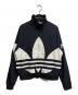 adidas（アディダス）の古着「BIG TREFOIL TRACK TOP」｜ブラック
