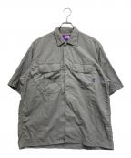 THE NORTHFACE PURPLELABELザ・ノースフェイス パープルレーベル）の古着「フィルド ハーフスリーブ シャツ」｜カーキ
