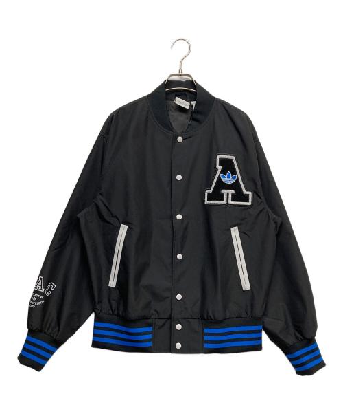 adidas（アディダス）adidas (アディダス) RIFTA ボンバージャケット ブラック サイズ:Mの古着・服飾アイテム