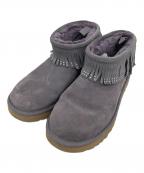 UGGアグ）の古着「Ultra Mini Fringe Bling」｜グレー