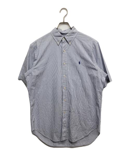 RALPH LAUREN（ラルフローレン）RALPH LAUREN (ラルフローレン) ボタンダウンシャツ ブルー サイズ:16の古着・服飾アイテム
