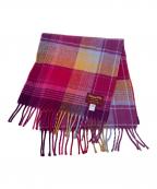 JOSHUA ELLISジョシュア エリス）の古着「カシミヤマフラー」｜パープル