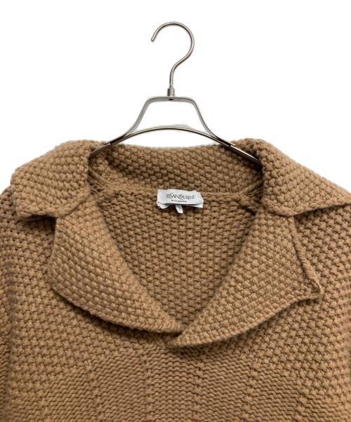 Yves Saint Laurent Rive Gauche（イヴ・サンローラン リヴ・ゴーシュ）Yves Saint Laurent Rive Gauche (イヴ・サンローラン リヴ・ゴーシュ) ローゲージニット ブラウン サイズ:Lの古着・服飾アイテム