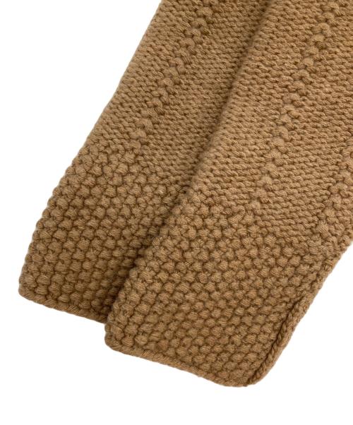 Yves Saint Laurent Rive Gauche（イヴ・サンローラン リヴ・ゴーシュ）Yves Saint Laurent Rive Gauche (イヴ・サンローラン リヴ・ゴーシュ) ローゲージニット ブラウン サイズ:Lの古着・服飾アイテム