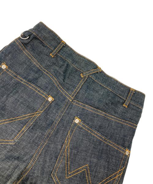 Vivienne Westwood man（ヴィヴィアン ウェストウッド マン）Vivienne Westwood man (ヴィヴィアン ウェストウッド マン) 変形デニムパンツ インディゴ サイズ:44の古着・服飾アイテム