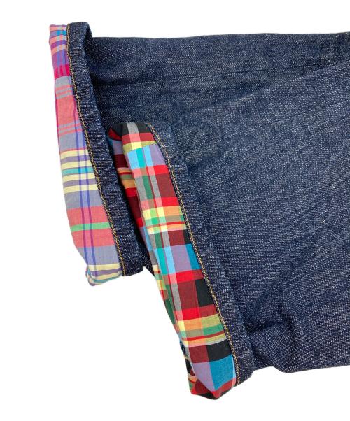 Vivienne Westwood man（ヴィヴィアン ウェストウッド マン）Vivienne Westwood man (ヴィヴィアン ウェストウッド マン) 変形デニムパンツ インディゴ サイズ:46の古着・服飾アイテム