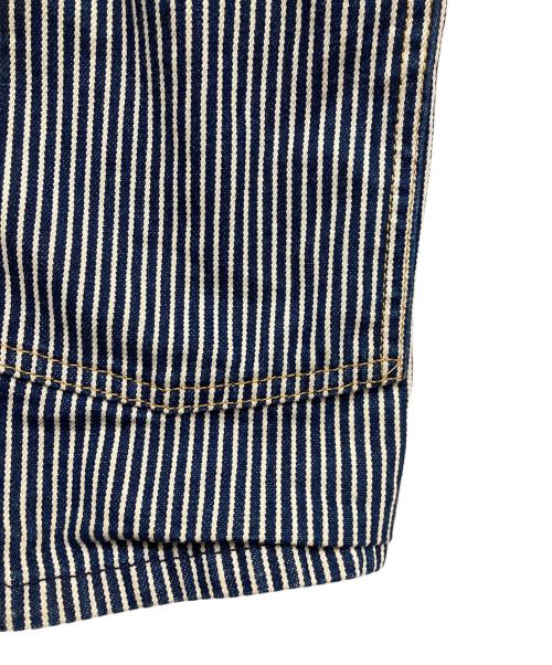 LEVI'S（リーバイス）LEVI'S (リーバイス) ヒッコリーストライプデニムカバーオール インディゴ サイズ:Mの古着・服飾アイテム