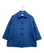 SANYOサンヨー）の古着「エアージーロンラム ショートコート」｜ブルー