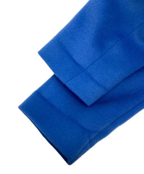 SANYO（サンヨー）SANYO (サンヨー) エアージーロンラム ショートコート ブルー サイズ:38の古着・服飾アイテム