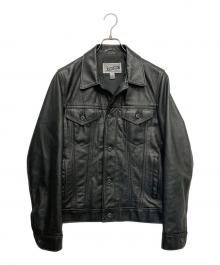 SCHOTT BROS.（ショット）の古着「レザートラッカージャケット」｜ブラック