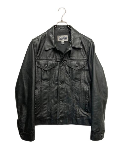 SCHOTT BROS.（ショット）SCHOTT BROS. (ショット) レザートラッカージャケット ブラック サイズ:Sの古着・服飾アイテム