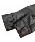 中古・古着 Aero LEATHER (エアロレザー) ハイウェイマン ホースハイドシングルライダースジャケット ブラック サイズ:36：80000円
