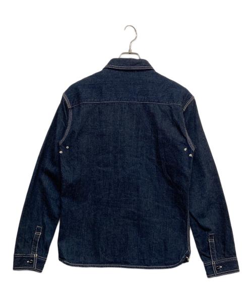 FLAT HEAD（フラット ヘッド）FLAT HEAD (フラット ヘッド) DENIM WORKSHIRT インディゴ サイズ:38の古着・服飾アイテム