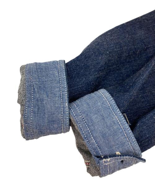 FLAT HEAD（フラット ヘッド）FLAT HEAD (フラット ヘッド) DENIM WORKSHIRT インディゴ サイズ:38の古着・服飾アイテム