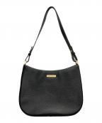 BURBERRYバーバリー）の古着「ロゴプレートワンショルダーバッグ」｜ブラック