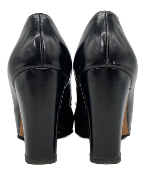 Salvatore Ferragamo（サルヴァトーレ フェラガモ）Salvatore Ferragamo (サルヴァトーレ フェラガモ) ヴァラリボンパンプス ブラック サイズ:7の古着・服飾アイテム