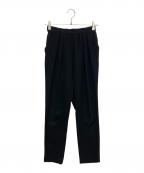 ENFOLDエンフォルド）の古着「PEツイル ゴムジョッパーズパンツ」｜ブラック