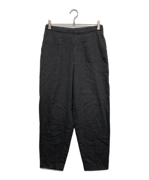 ENFOLD（エンフォルド）ENFOLD (エンフォルド) ウールクロップドパンツ グレー サイズ:38の古着・服飾アイテム