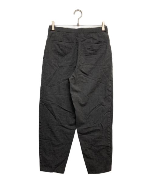 ENFOLD（エンフォルド）ENFOLD (エンフォルド) ウールクロップドパンツ グレー サイズ:38の古着・服飾アイテム
