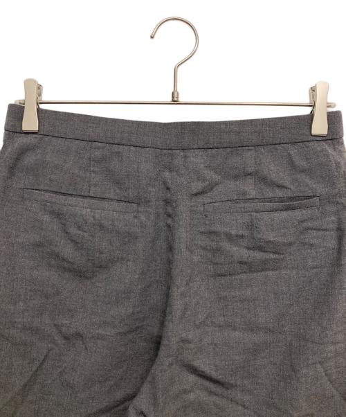 ENFOLD（エンフォルド）ENFOLD (エンフォルド) ウールクロップドパンツ グレー サイズ:38の古着・服飾アイテム