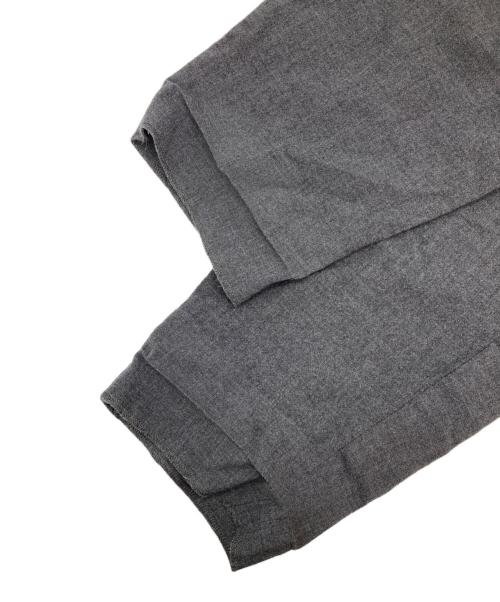 ENFOLD（エンフォルド）ENFOLD (エンフォルド) ウールクロップドパンツ グレー サイズ:38の古着・服飾アイテム