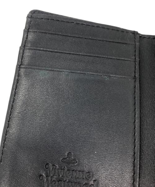 Vivienne Westwood（ヴィヴィアンウエストウッド）Vivienne Westwood (ヴィヴィアンウエストウッド) オーブマーク3つ折り財布 レッドの古着・服飾アイテム