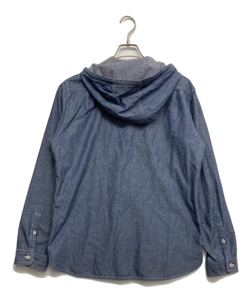 BURBERRY BLACK LABEL（バーバリーブラックレーベル）BURBERRY BLACK LABEL (バーバリーブラックレーベル) 長袖シャツ ブルー サイズ:3の古着・服飾アイテム