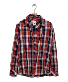 MARKA（マーカ）の古着「チェックシャツ」｜レッド
