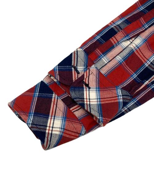 MARKA（マーカ）MARKA (マーカ) チェックシャツ レッド サイズ:2の古着・服飾アイテム