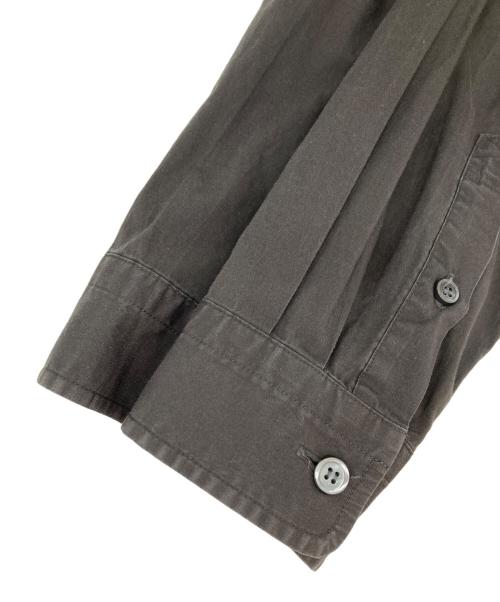 ISSEY MIYAKE（イッセイミヤケ）ISSEY MIYAKE (イッセイミヤケ) レギュラーシャツ ブラウン サイズ:2の古着・服飾アイテム