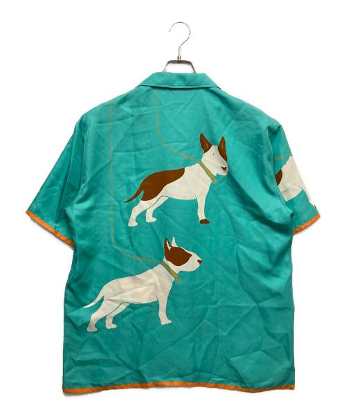 GUCCI（グッチ）GUCCI (グッチ) 半袖シャツ 黄緑 サイズ:50の古着・服飾アイテム