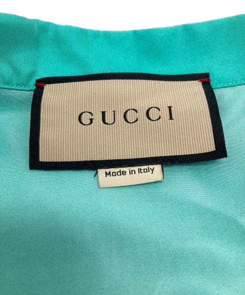 GUCCI（グッチ）GUCCI (グッチ) 半袖シャツ 黄緑 サイズ:50の古着・服飾アイテム
