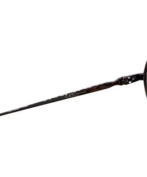CASU eyewear（キャスアイウェア）CASU eyewear (キャスアイウェア) Carlyサングラス ブラウン サイズ:48□24の古着・服飾アイテム