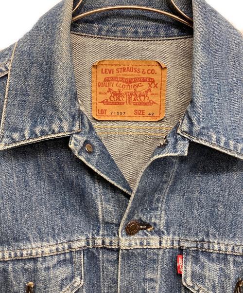 LEVI'S（リーバイス）LEVI'S (リーバイス) 71557デニムジャケット インディゴ サイズ:42の古着・服飾アイテム