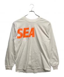 WIND AND SEA（ウィンダンシー）の古着「プリントカットソー」｜ホワイト