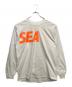 WIND AND SEA（ウィンダンシー）の古着「プリントカットソー」｜ホワイト