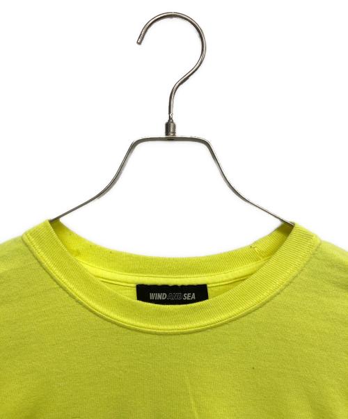 WIND AND SEA（ウィンダンシー）WIND AND SEA (ウィンダンシー) プリントカットソー イエロー サイズ:Lの古着・服飾アイテム