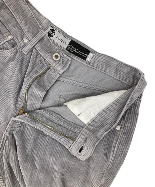 Levi's SILVER TAB（リーバイス シルバータブ）LEVI'S SILVER TAB (リーバイス シルバータブ) ルーズフィットコーデュロイパンツ グレー サイズ:W30の古着・服飾アイテム