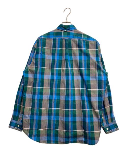 THE NORTH FACE（ザ ノース フェイス）THE NORTH FACE (ザ ノース フェイス) ロングスリーブマドラスシャツ グリーン サイズ:Sの古着・服飾アイテム