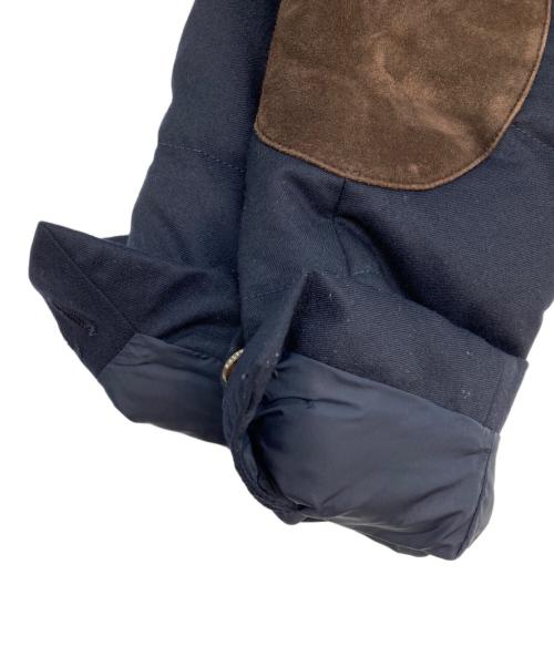 POLO RALPH LAUREN（ポロ・ラルフローレン）POLO RALPH LAUREN (ポロ・ラルフローレン) エルボーパッチダウンジャケット ネイビー サイズ:XSの古着・服飾アイテム