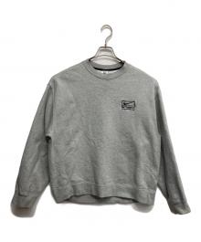 NIKE×stussy（ナイキ×ステューシー）の古着「Fleece Crew」｜グレー
