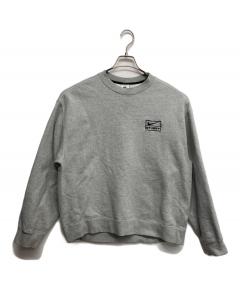 F*!様 STUSSY ステューシー ヴィンテージ スウェット　ダークグレー90 中古・古着通販】stussy (ステューシー) 90sワッペンスウェット