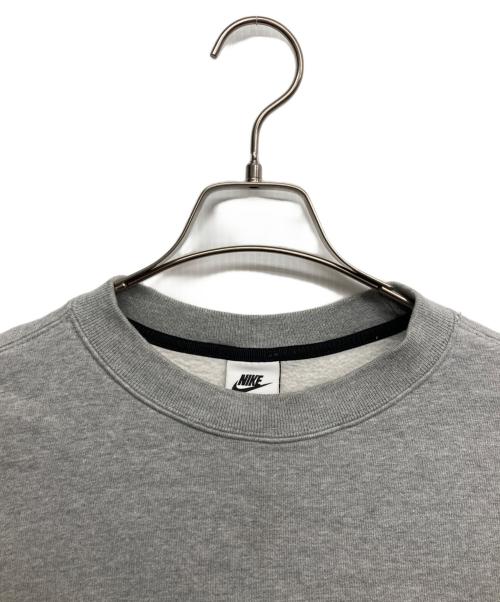 NIKE（ナイキ）NIKE (ナイキ) stussy (ステューシー) Fleece Crew グレー サイズ:Mの古着・服飾アイテム