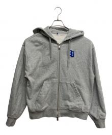 ADER error（アーダーエラー）の古着「ダブルジップパーカー」｜グレー