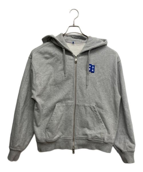ADER error（アーダーエラー）ADER error (アーダーエラー) ダブルジップパーカー グレー サイズ:Mの古着・服飾アイテム