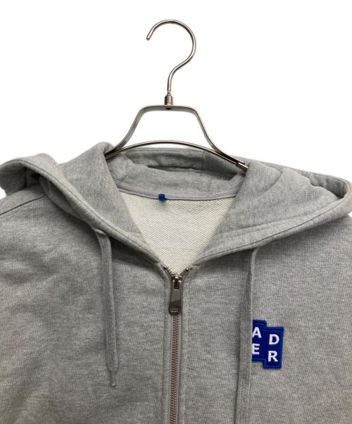 ADER error（アーダーエラー）ADER error (アーダーエラー) ダブルジップパーカー グレー サイズ:Mの古着・服飾アイテム