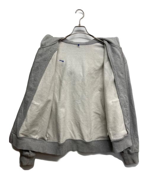 ADER error（アーダーエラー）ADER error (アーダーエラー) ダブルジップパーカー グレー サイズ:Mの古着・服飾アイテム