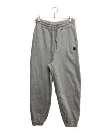 ADER error（アーダーエラー）の古着「ワンポイントロゴスウェットパンツ」｜グレー