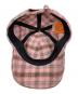 中古・古着 nancy (ナンシー) Plaid 6Panel Cap ピンク：9000円