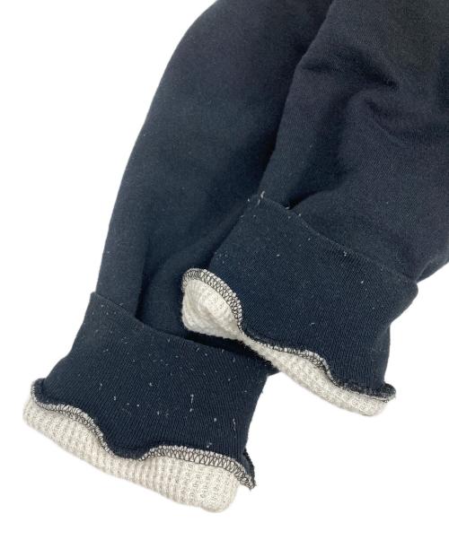 SunnySider（サニー シー サイダー）SunnySider (サニー シー サイダー) プリント裏サーマルパーカー ブラック サイズ:Mの古着・服飾アイテム